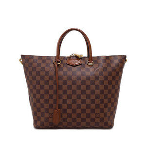 Louis Vuitton Damier Ebene Brown Belmont Tote Bag